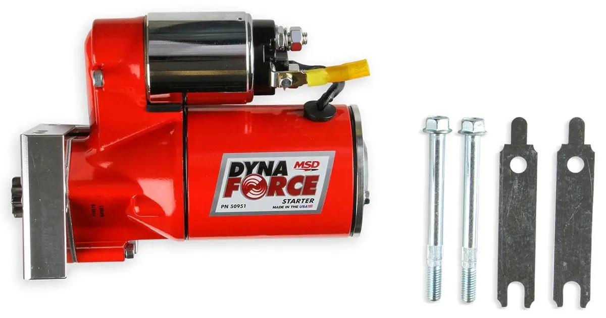 Dynaforce High-Torque Starter Motor – Compact, Gear-Reduction Design 1