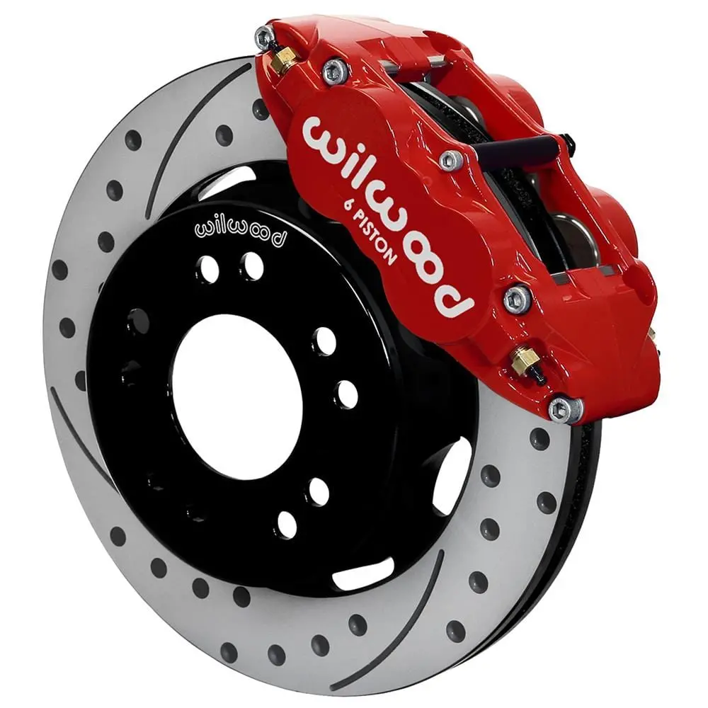 Wilwood 140-15302-Dr Forged Narrow Superlite 6R Front Big Brake Kit 1