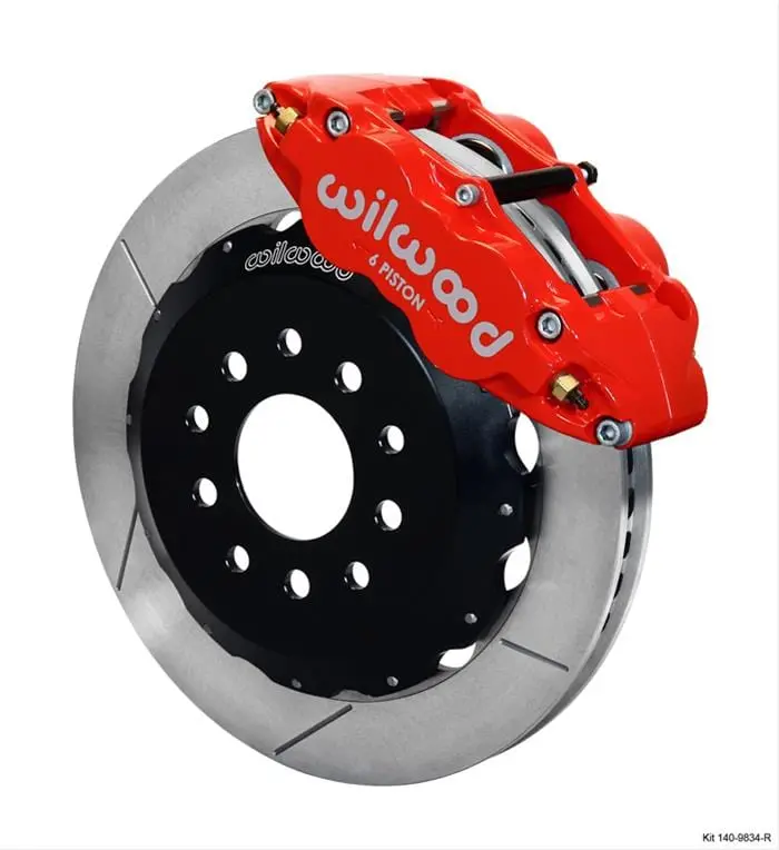 Wilwood 140-9834-R Forged Superlite 6R Front Brake Kit – Big Brake Upgrade With 14" Rotors 1
