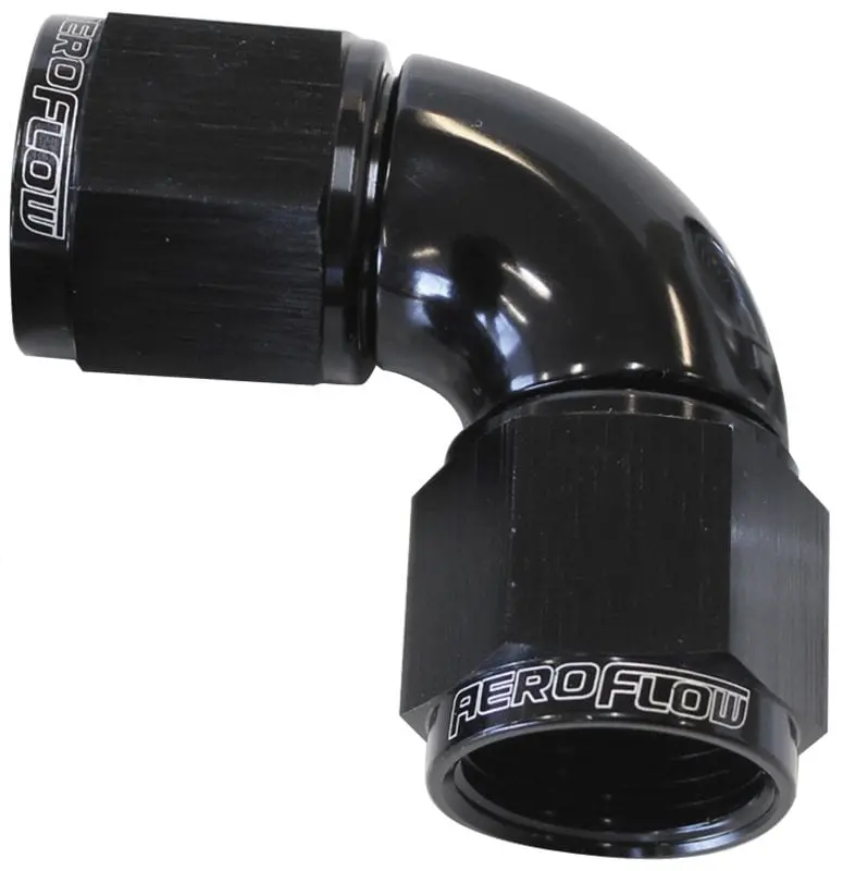 Af583-10Blk -10An Full-Flow 90° Female Coupler 1