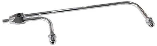Chrome-Plated Holley Af30-4150 Fuel Line – Stainless Steel Braided, 3/8" Od 1