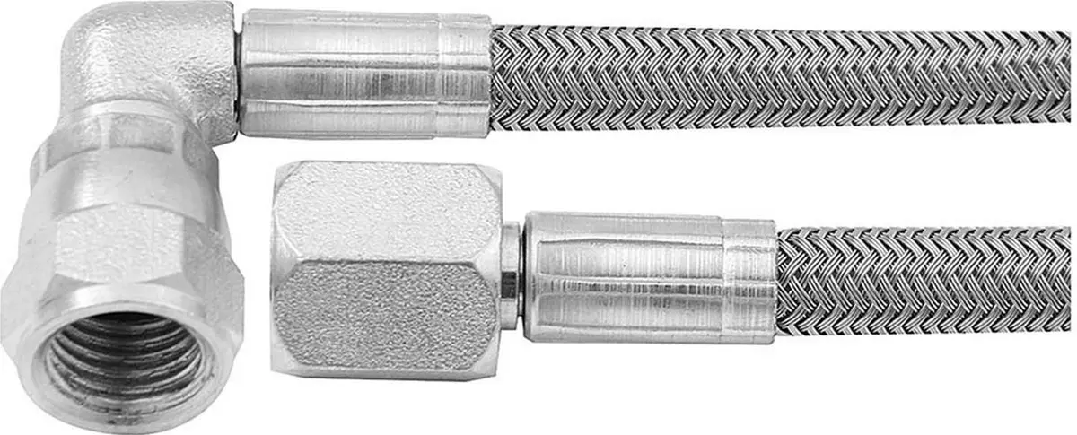 Allstar Performance Braided Stainless Steel Brake Lines - Model All46402-18 1