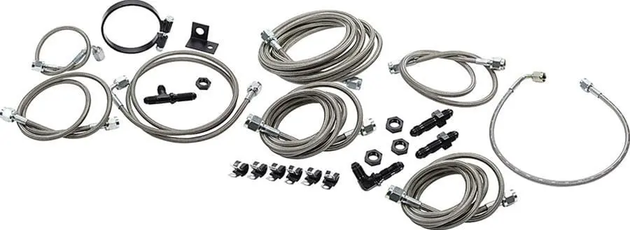 Allstar Performance Stainless Steel Brake Hose Kit – All42052 1