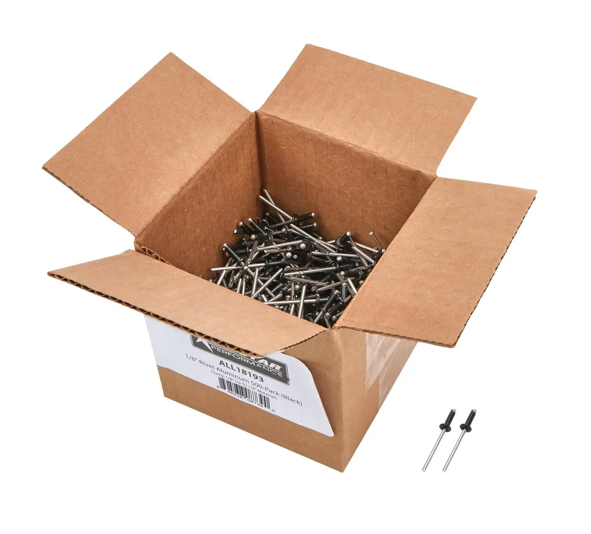 Allstar Performance All18193 Small-Head Rivets For Sheet Metal Fastening 1