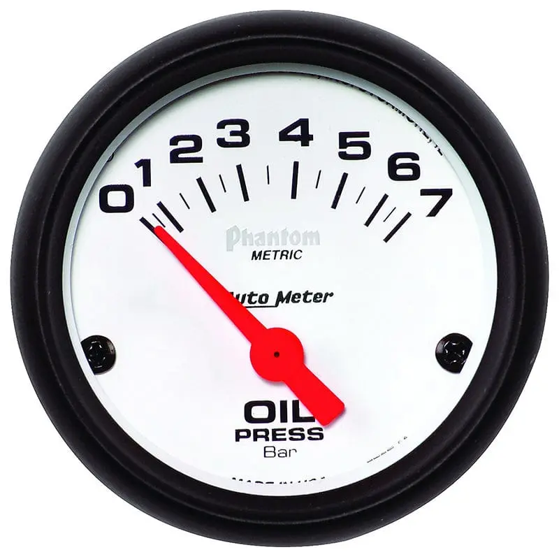 Phantom Series Oil Pressure Gauge – Au5727-M 1
