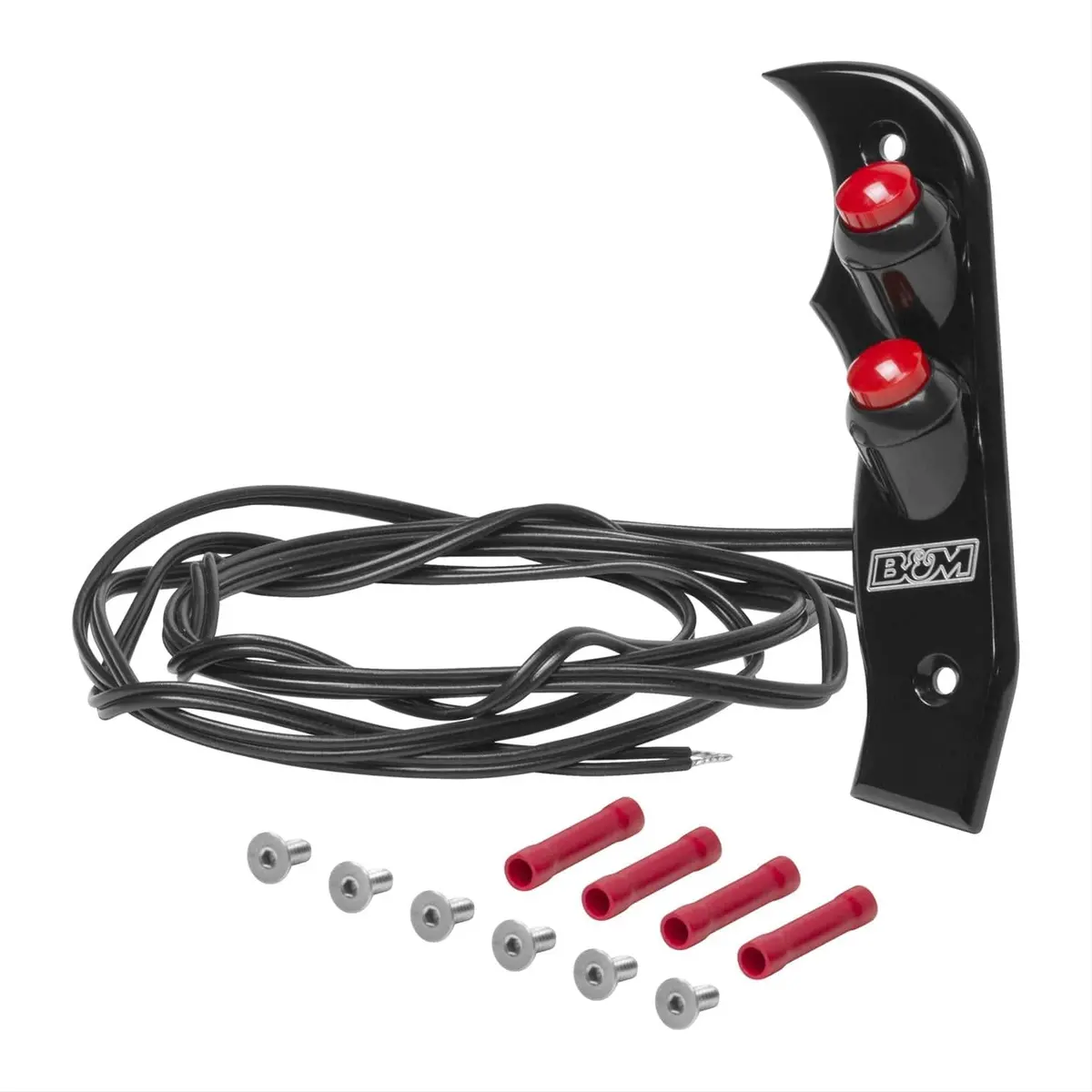 B&M 81164 Magnum Grip Shifter Side Plates – Durable Aluminum Side Covers For Manual Transmission Shifters 1