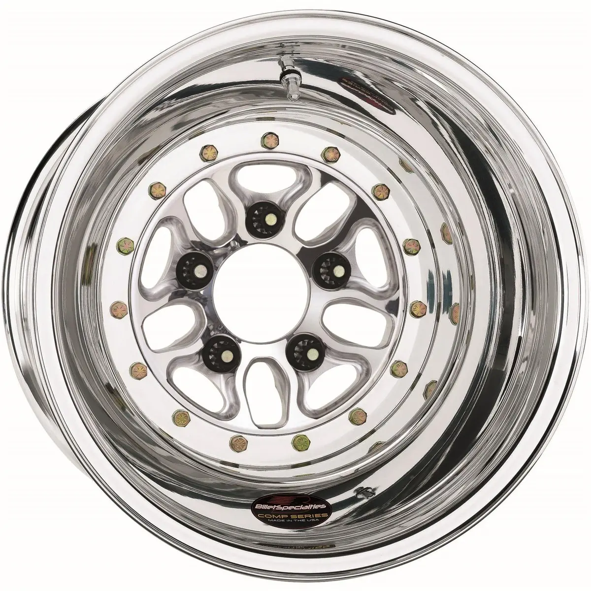 Billet Specialties Csb075116555 Gloss Black Spoke Wheel – 17X6.5", 5X114.3Mm 1