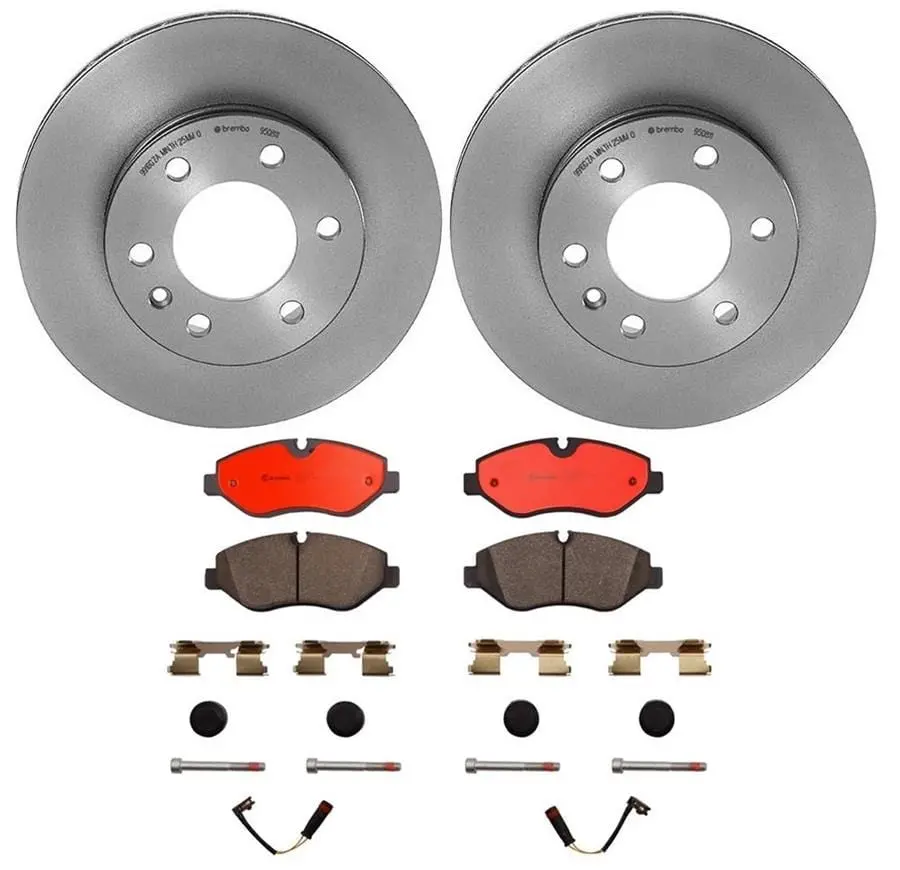 Brembo Brake Kit: Premium Disc Rotors And Performance Pads – Model Kt00141 1