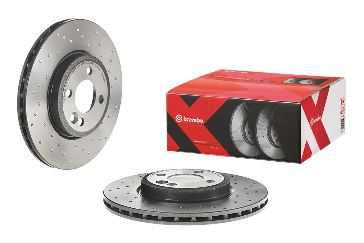 Brembo Uv-Coated Brake Rotor – Durable Surface Treatment For Corrosion Resistance 1