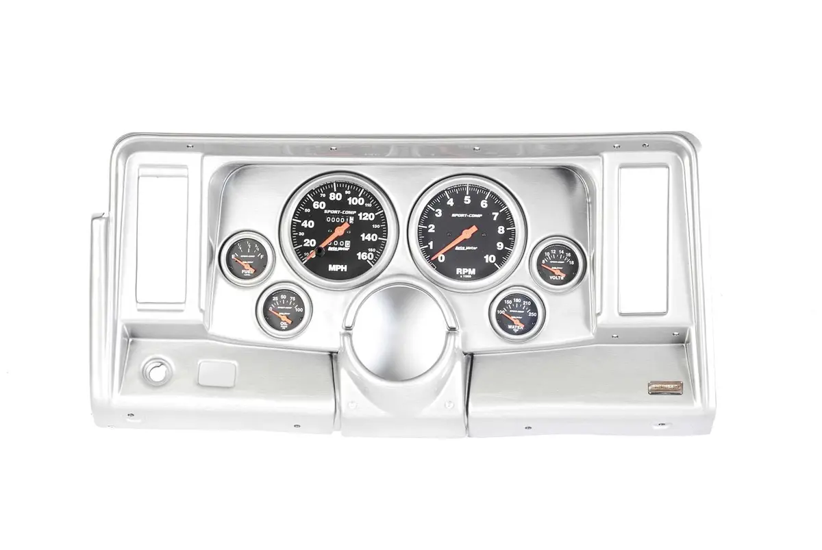 Classic Thunder Road Gauge Cluster With Autometer Instruments - 102691522 1