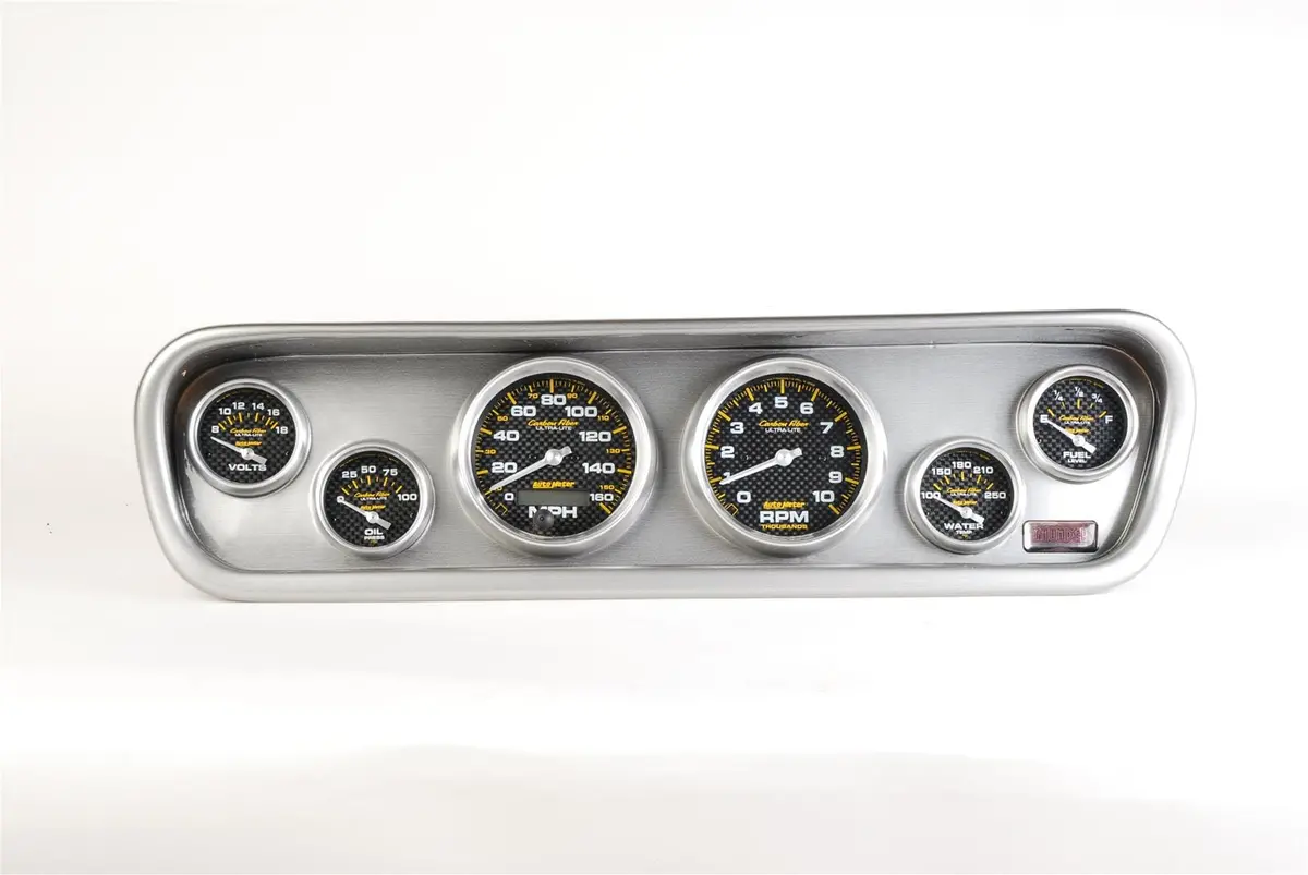 Classic Thunder Road Instrument Panel W/ Autometer Gauges – 612640512 1