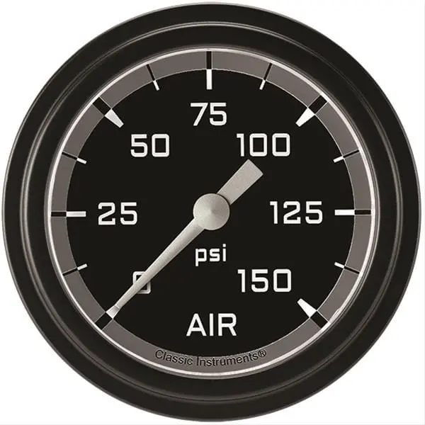 Classic Instruments Ax318Gblf Auto Cross Gray Series Gauge Set 1