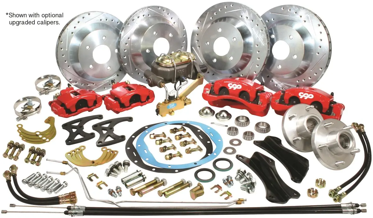 Classic Performance Products Front Disc Brake Conversion Kits – Bolt-On For Older Chassis 1