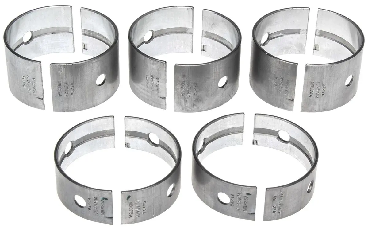 Clevite Ms-1298A-.75Mm Al-Series Main Bearing Set – Oversized By 0.75Mm For Engine Rebuilds 1