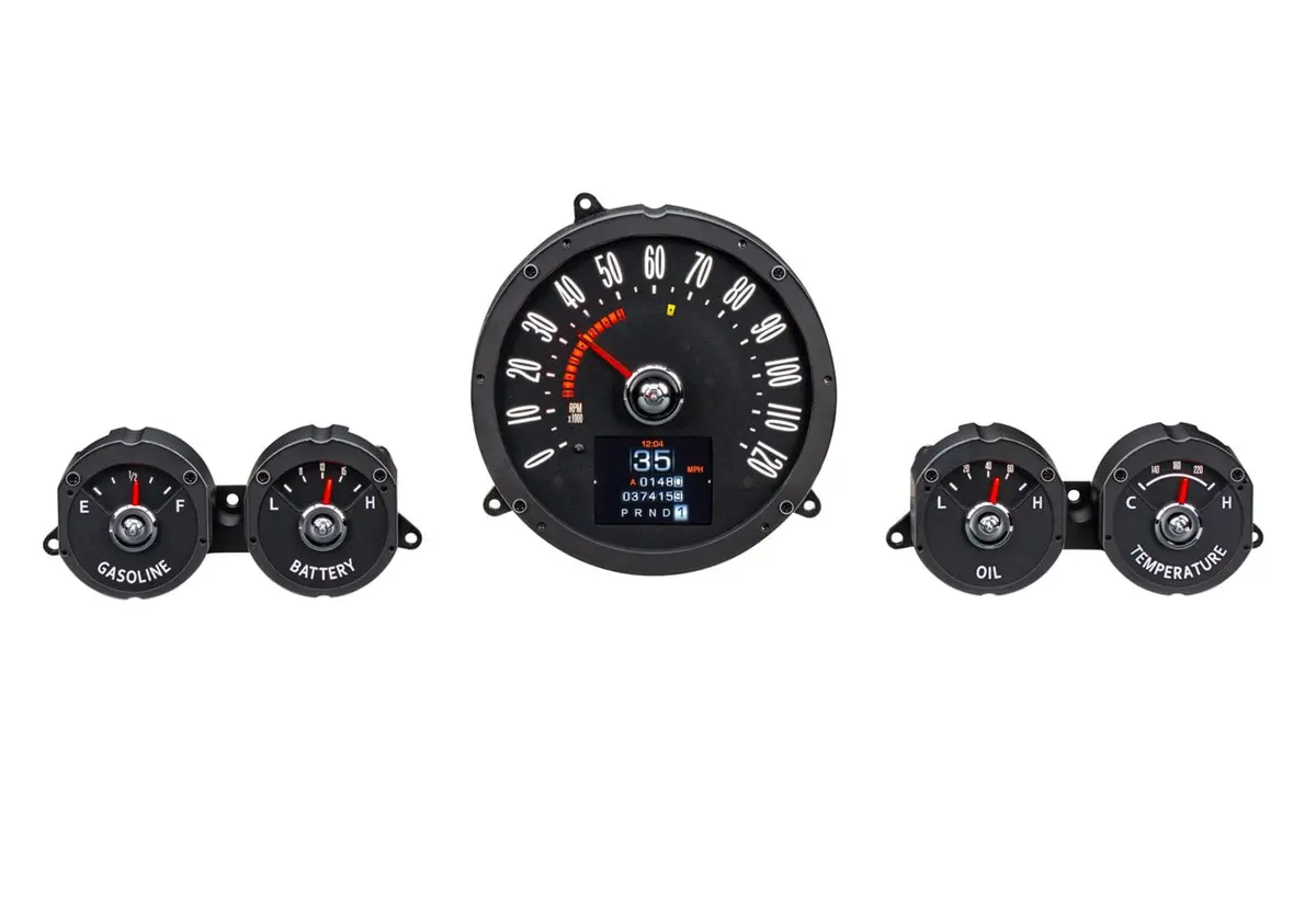 Dakota Digital Rtx-59C-Imp-X Rtx Direct-Fit Gauge Kit For Impala 1