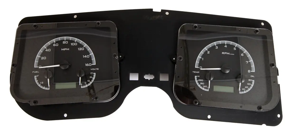 Dakota Digital Vhx-68C-Cvl-C-R Direct-Fit Analog Gauge System – ’68–’72 Chevy C/K Truck Compatible 1