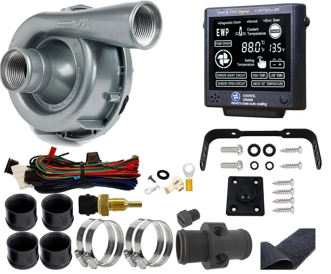 Electric Water Pump & Lcd Controller Kit – Dc8990 Universal System 1