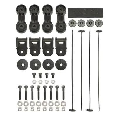 Derale 16746 High-Capacity Radiator Fan Mounting Bracket – Aluminum, Heavy-Duty Design 1