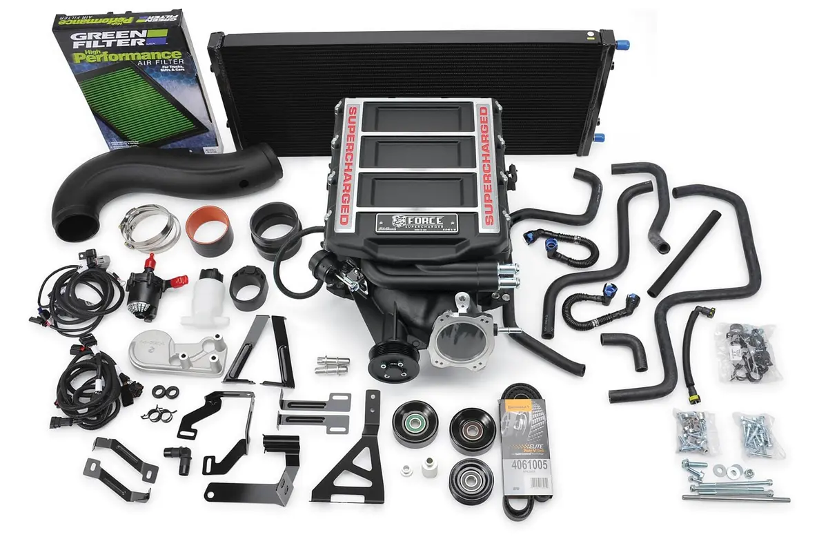 Edelbrock E-Force Stage 1 Supercharger Kit For Gm Trucks & Suvs (Street Legal, Model 156630) 1