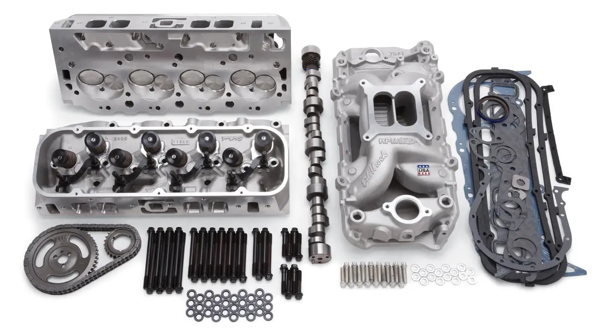 Edelbrock 2058 450 Hp Big Block Olds Top-End Power Package 1