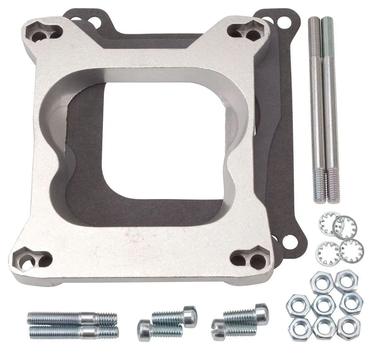 Ed2692 Quadrajet Carburetor Adapter – 0.750" Bore Spacer For Holley/Quadrajet Swaps 1