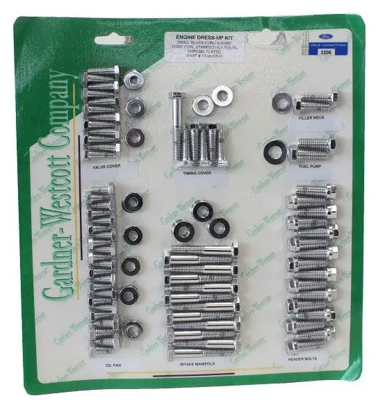 Gorilla Wash Gw11-56250-Hsp Polished Stainless Steel Engine Dress-Up Kit 1