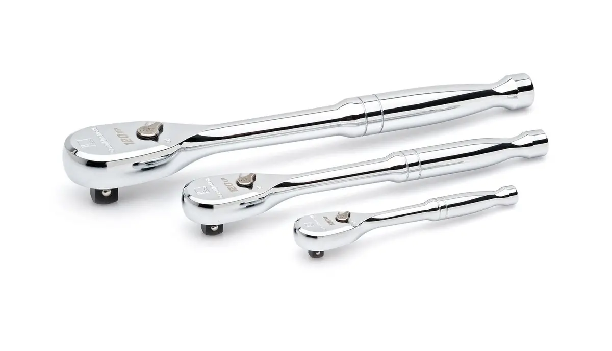 Gearwrench 81206P 120Xp Teardrop Ratchet Set With Low-Profile Design 1
