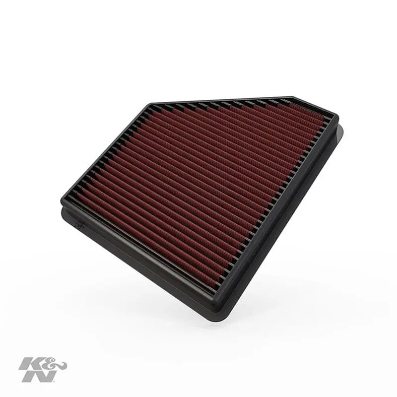 K&N High-Flow Washable Air Filter - Reusable Design, Part 33-2434 1