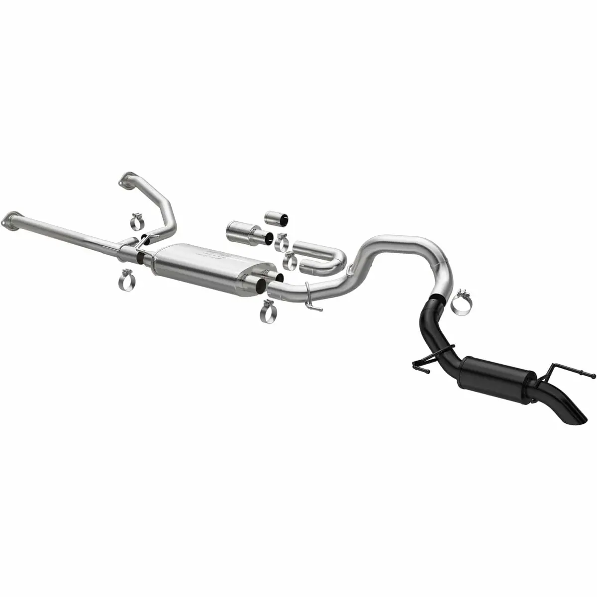 Magnaflow 19625 Overland Series Exhaust System – Stainless Steel Performance Muffler Kit 1