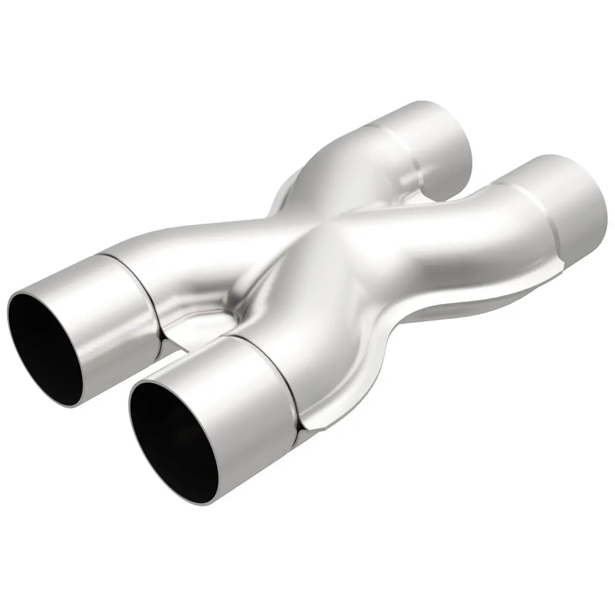 Magnaflow Tru-X Stainless Steel Exhaust Crossover Pipe – Mandrel-Bent (10791) 1