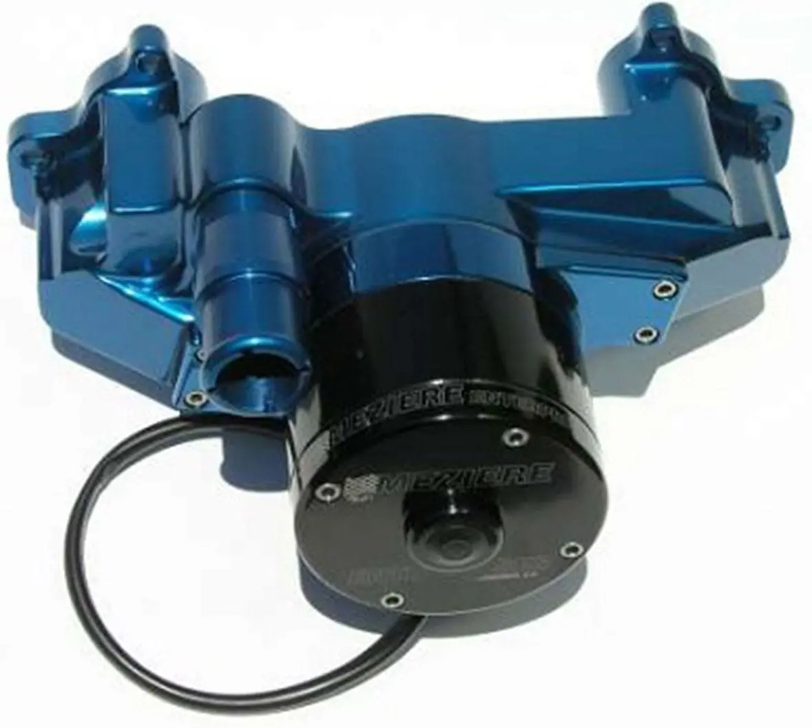 Mzwp119B Gm Ls-Series Electric Water Pump – Blue Anodized Finish 1