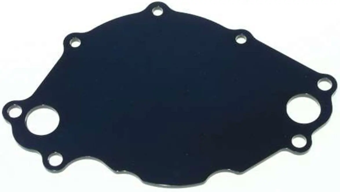 Small Block Ford 5.0L Transmission Backing Plate – Blue Anodized Finish (Mzwp113B) 1