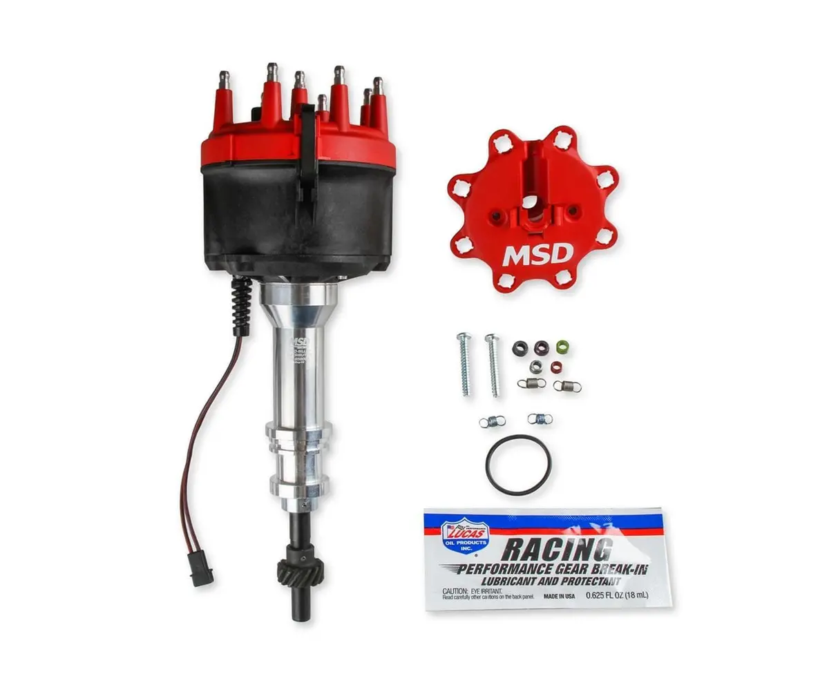 Msd 858051 Pro-Billet Distributor With Vacuum Advance 1