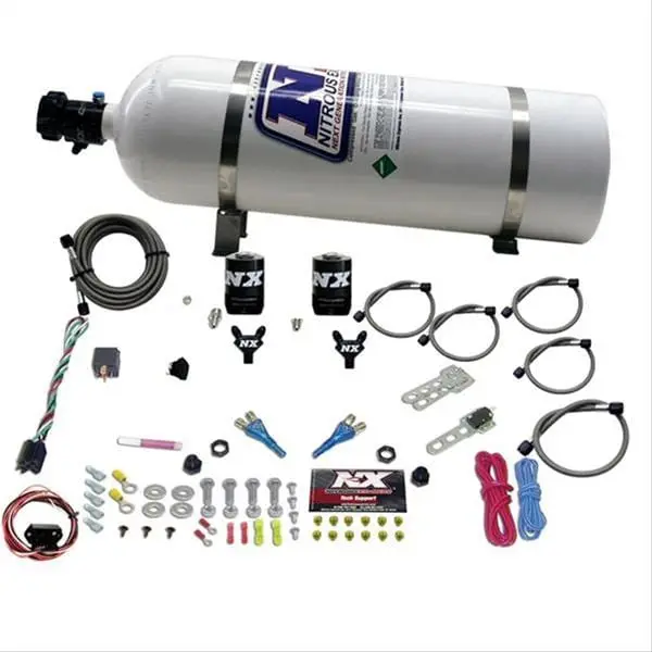 Nitrous Express Dual-Nozzle Nitrous Kit For Nissan/Infiniti – Street & Strip Ready, 20716-15 1