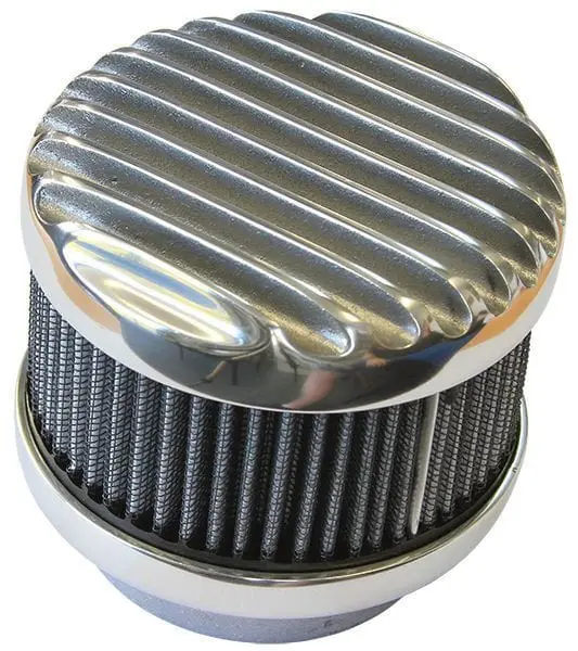 Polished Aluminum Finned Air Cleaner Assembly – Otac4Fc 1