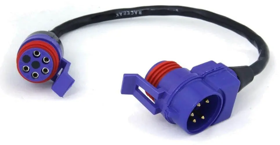 V-Net 18-Inch Tee Cable – Flexible, Low-Profile Wiring Harness For Roll Cages 1