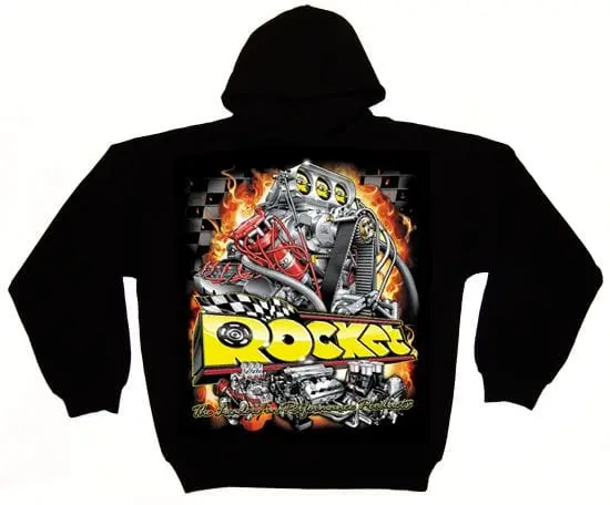 Rocket Hoody Featuring Hemi Engine Graphic – Size 2Xl 1