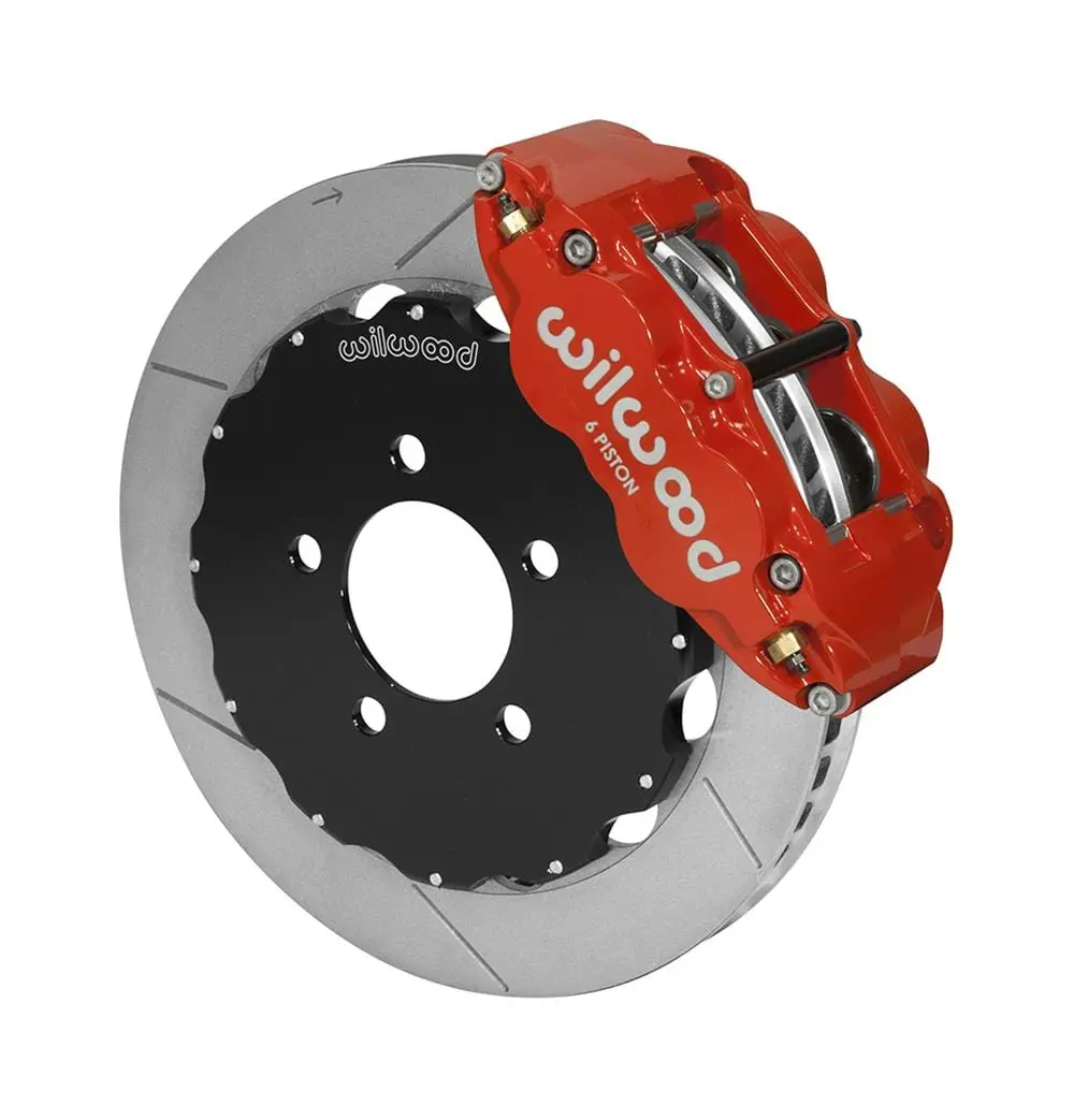Wilwood 140-14680-R Forged Superlite 6R Front Brake Kit – Narrow-Caliper Big Brake Upgrade 1