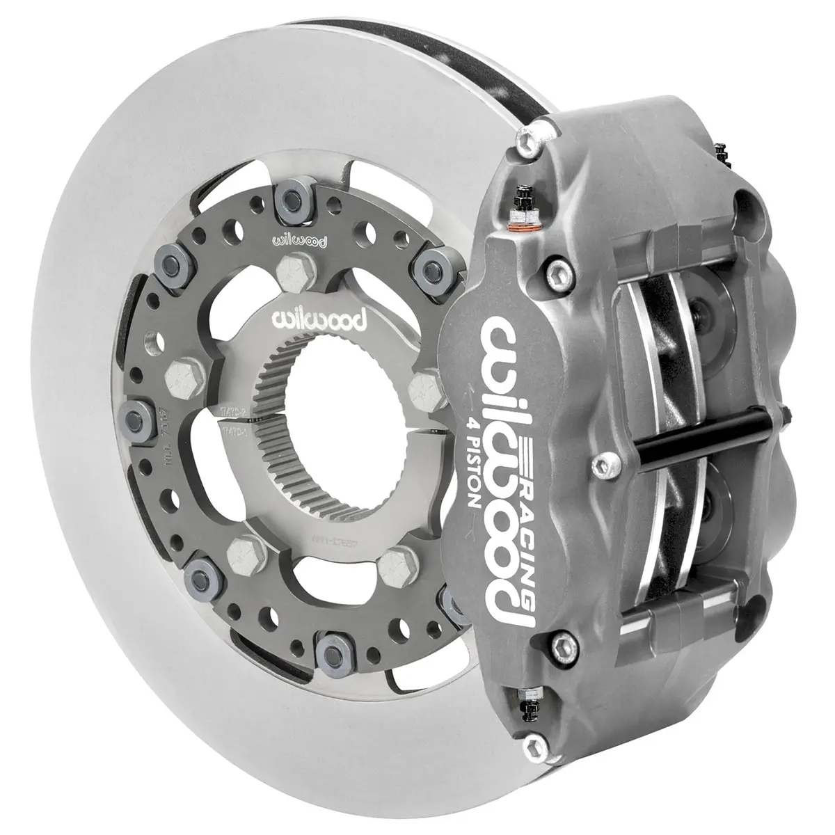 Wilwood 140-15815 Forged Superlite 4 Radial Sprint Inboard Rear Brake Kit 1