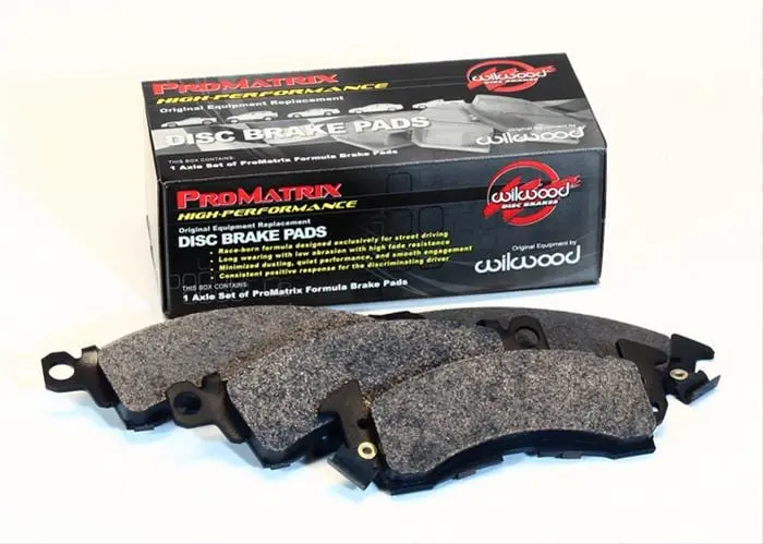 Wilwood Promatrix Ceramic Brake Pads – Front/Rear Compatible, Part 150-D0465K 1