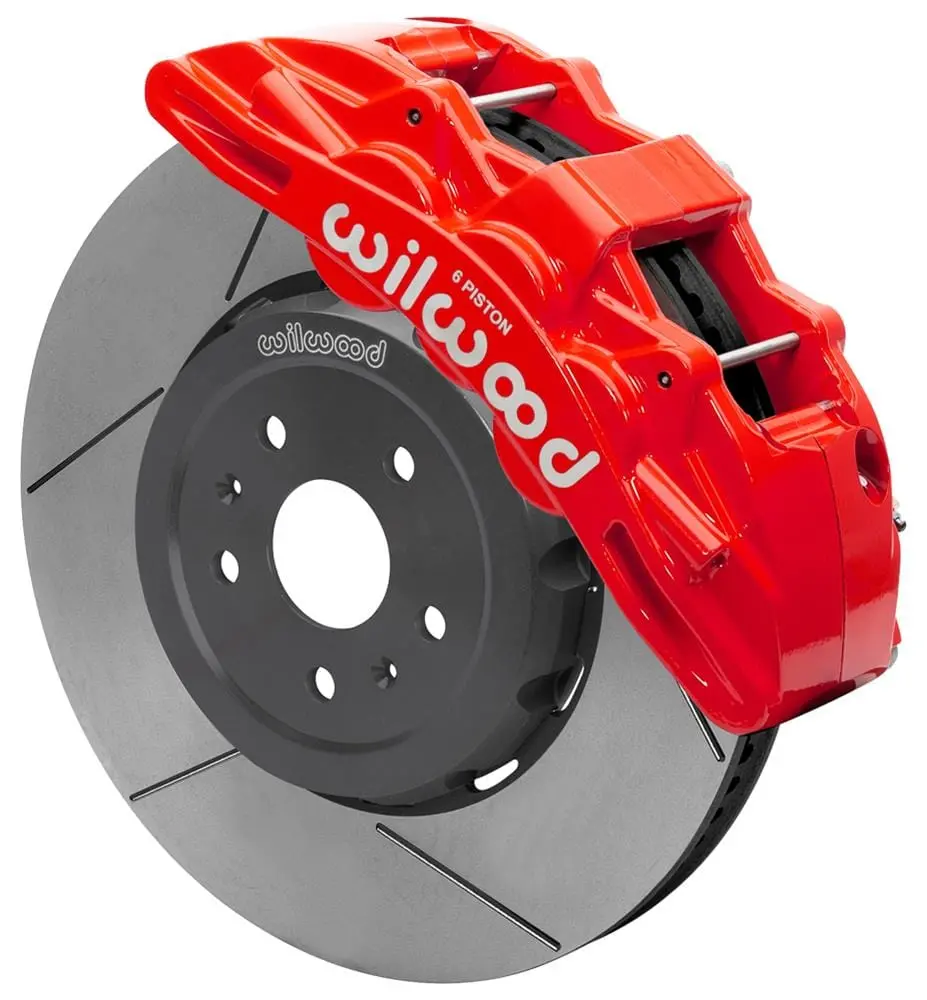 Wilwood 140-17004-R Sx6R Big Brake Front Kit With 6-Piston Calipers 1